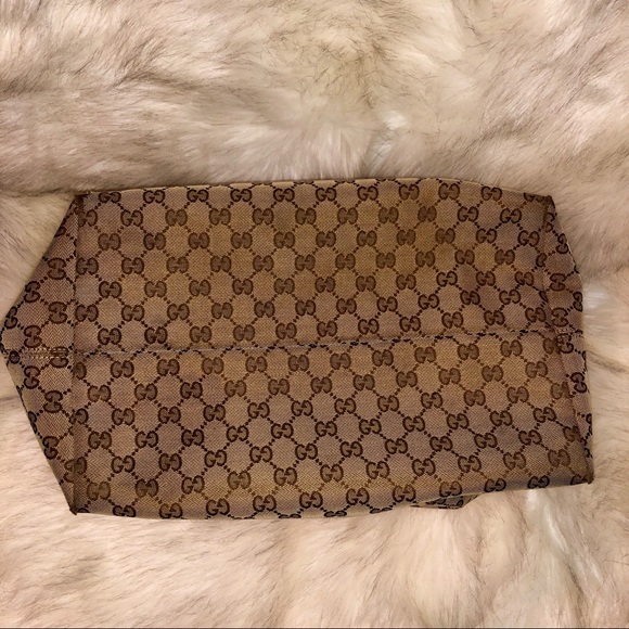 GUCCI Large Monogram Canvas Hobo Bag - Picture 7 of 8